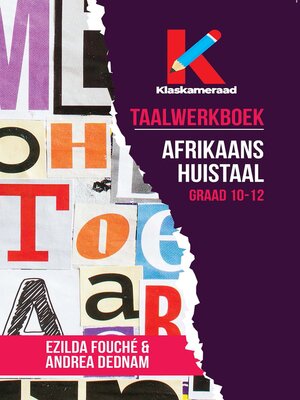 cover image of Taalwerkboek Afrikaans Huistaal